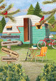 Briarwood Lane Woodsy Camper Garden Flag
