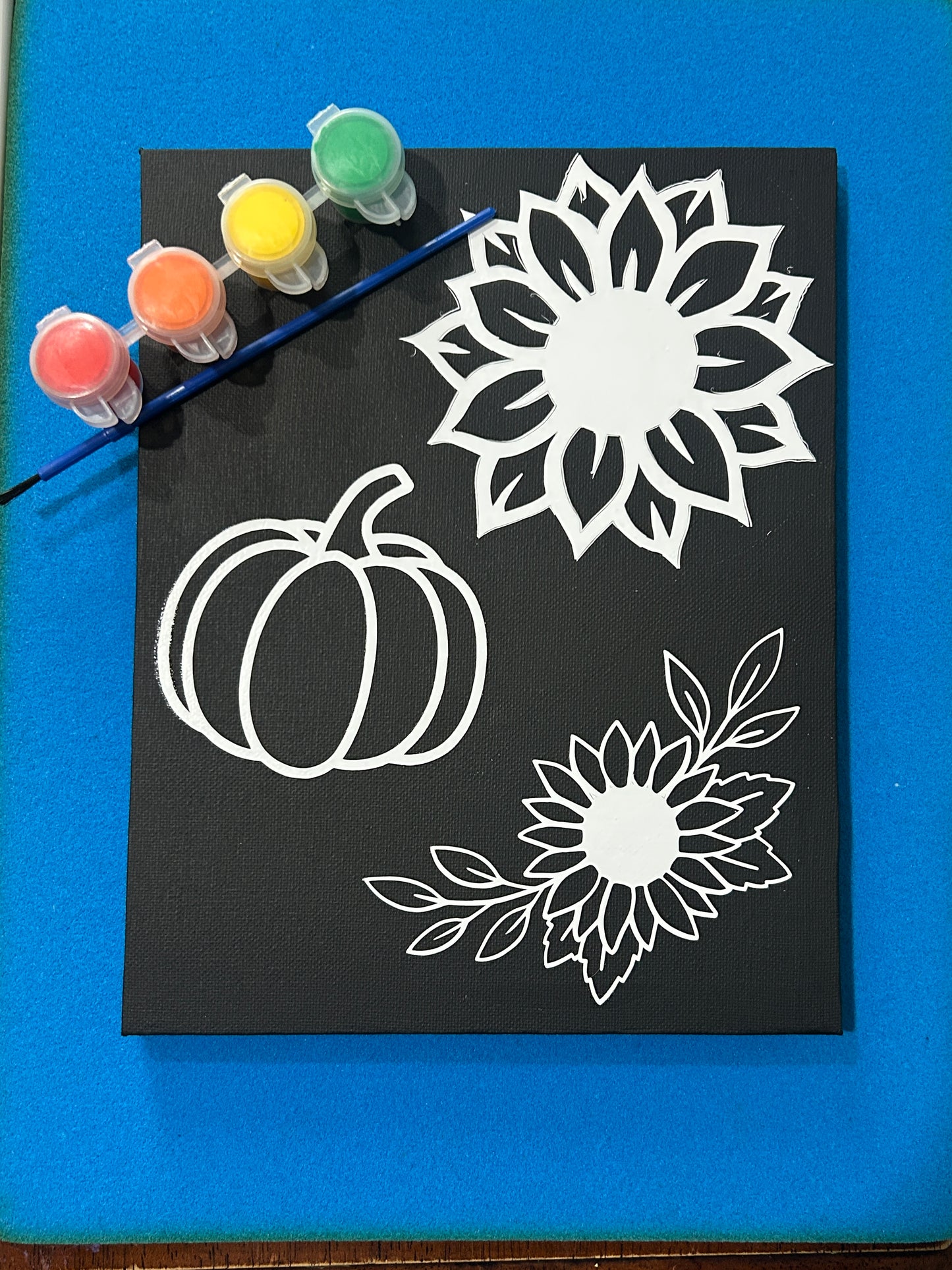 Custom Canvas Pictures- Paint or Color Your Way