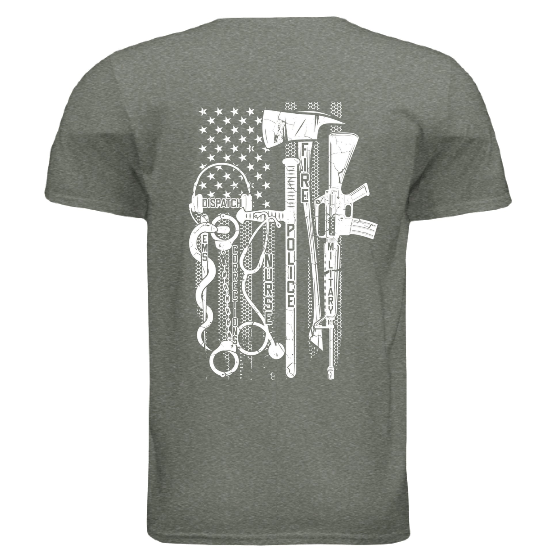 HEATHER MILITARY GREEN - BACK