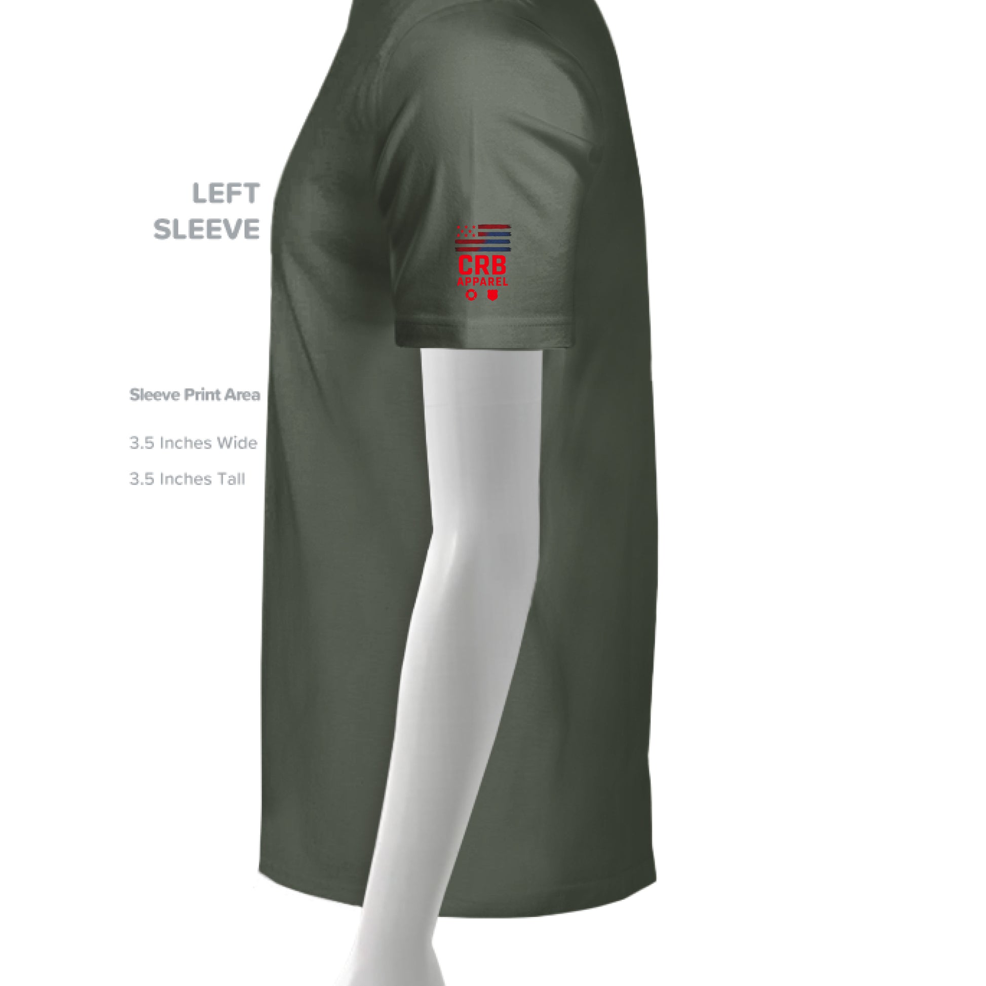 MILITARY GREEN - SLEEVE_LEFT