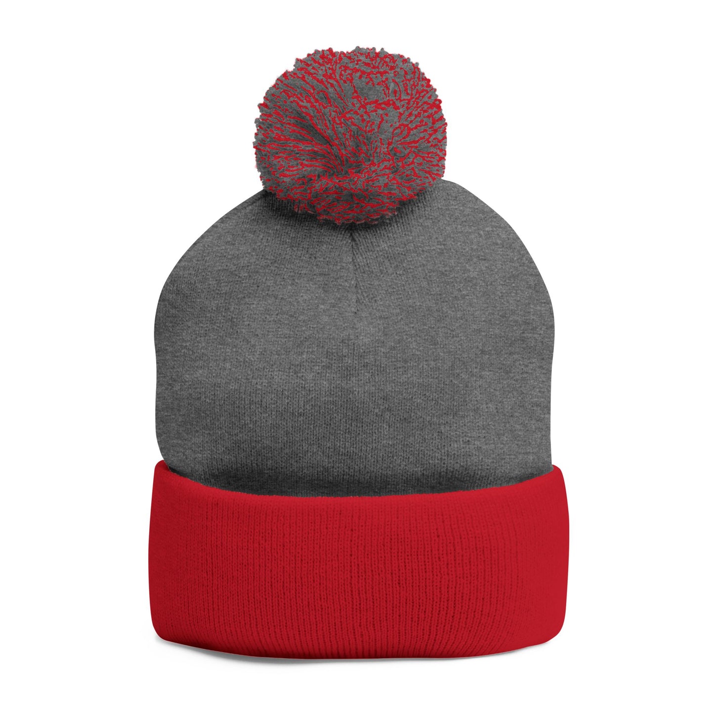 Embroidered 'Ballpark Mama' Pom Pom Knit Cap – Cozy Baseball Mom Beanie