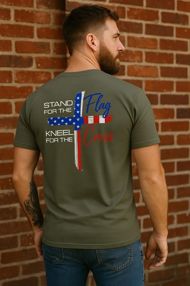 Stand for the Flag/Kneel for the Cross