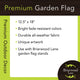 Briarwood Lane American Barn Star Garden Flag